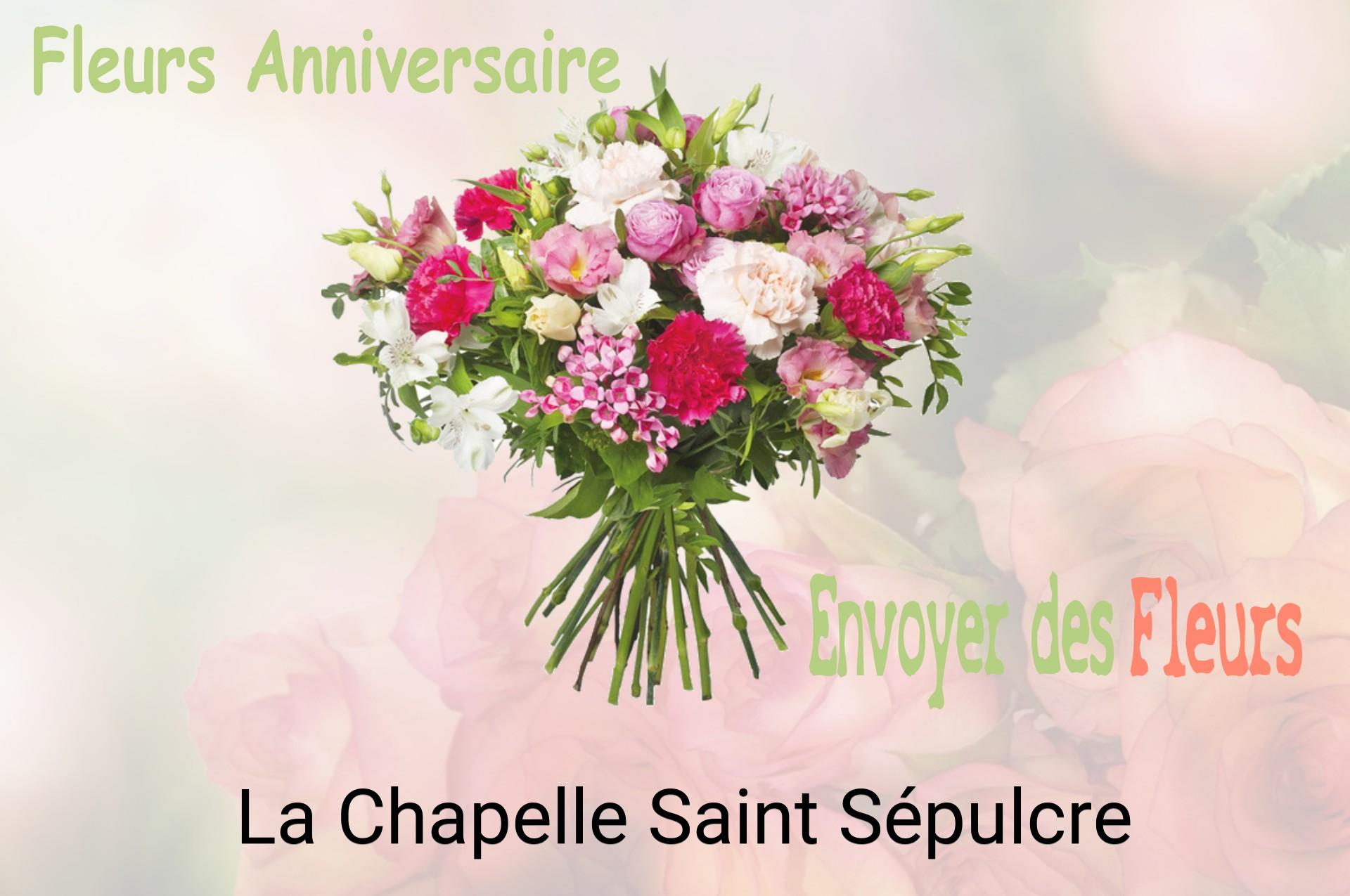 Bouquet de fleurs d’anniversaire livré à La Chapelle-Saint-Sépulcre